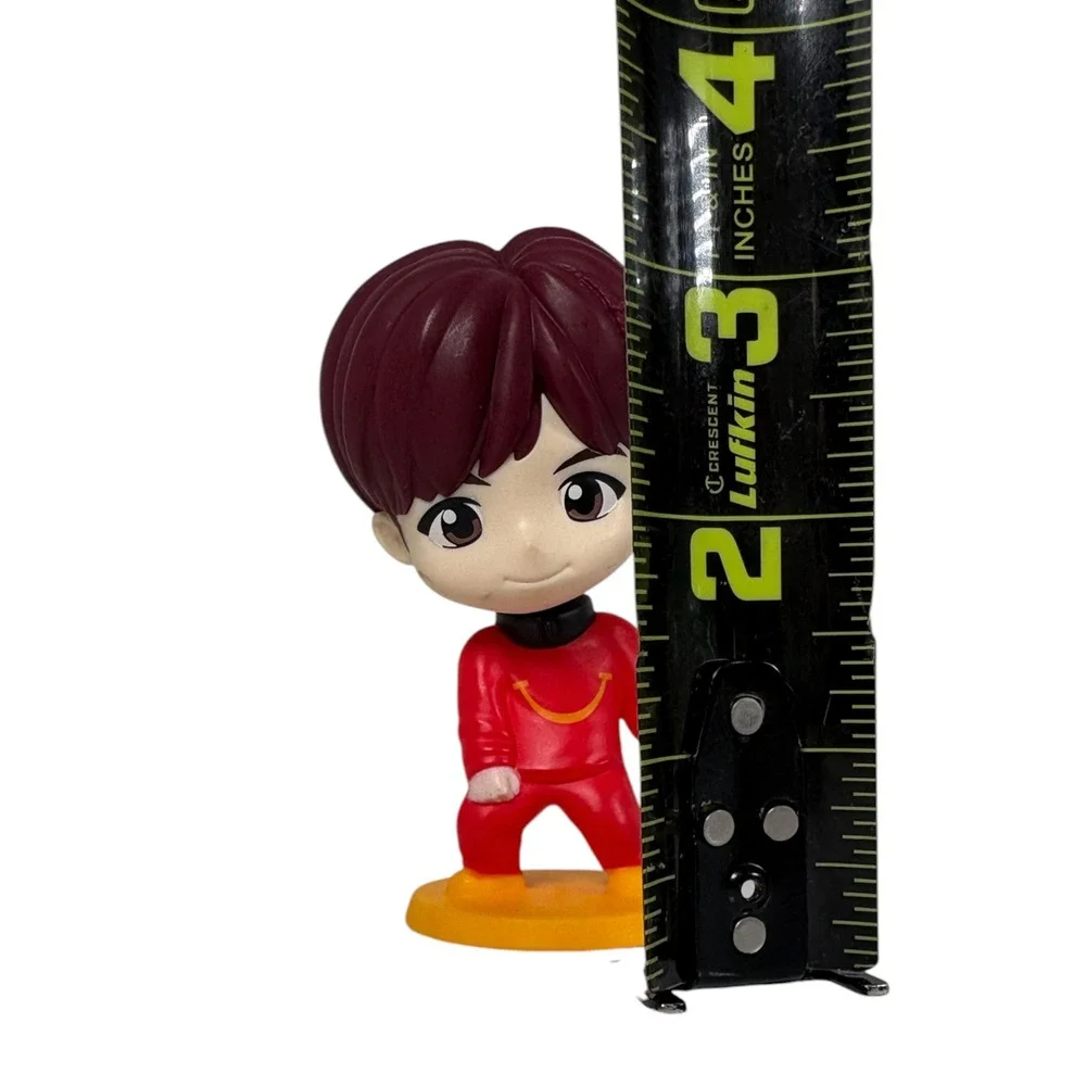 McDonalds BTS TinyTAN Figures Kids 3in Red Black Excellent J-Hope Jimin 2024